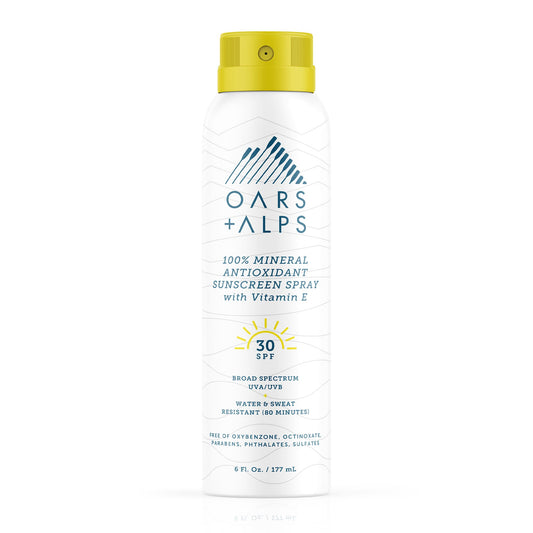 100% Mineral Antioxidant Sunscreen Spray with SPF 30