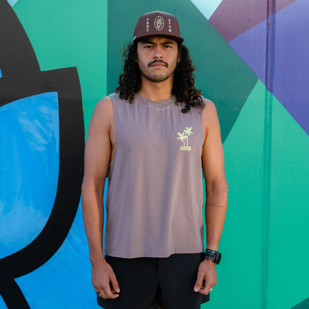 rnnr | Men's Muscle Tee- Leafless Tree