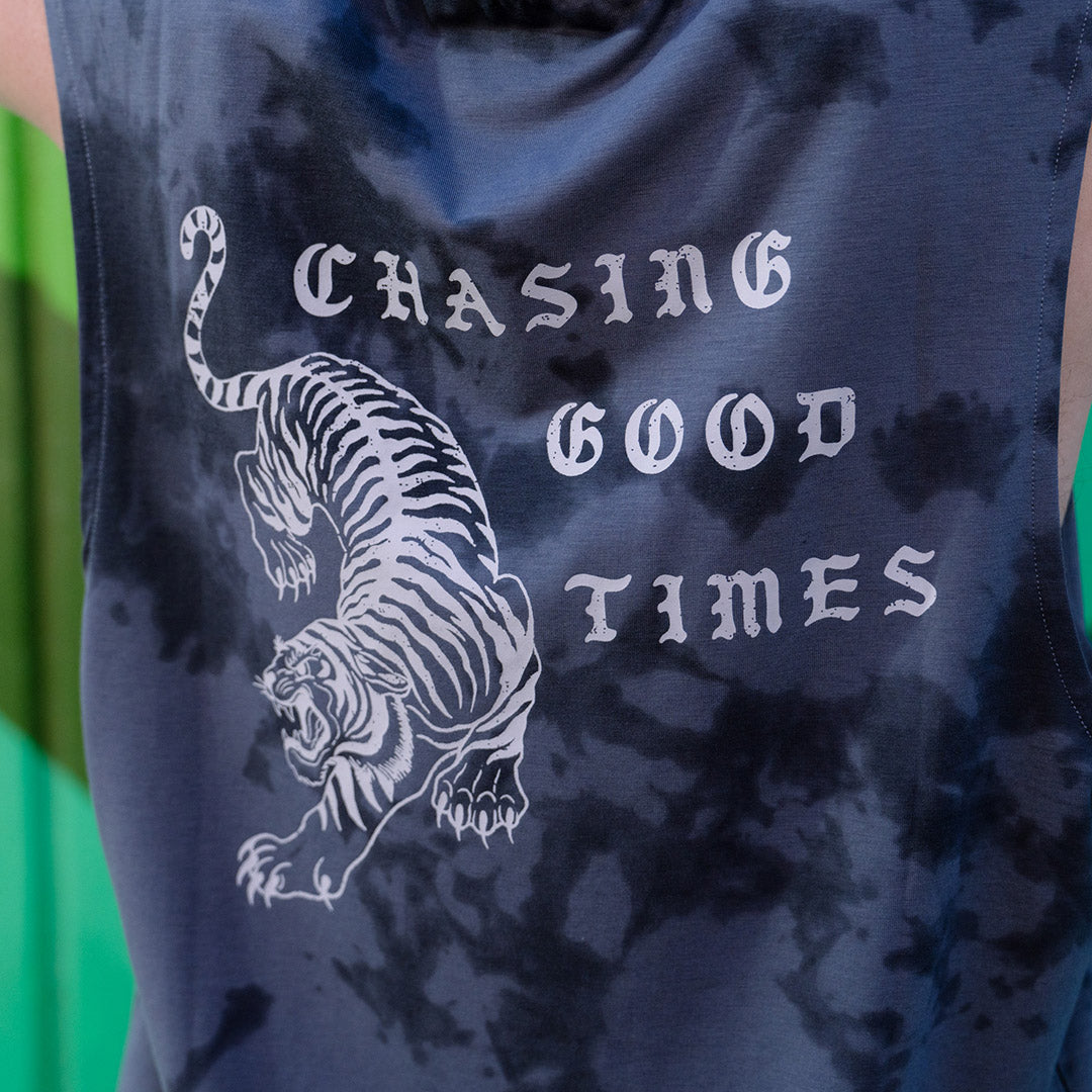 rnnr | Men's Muscle Tee- Smoked Pearl