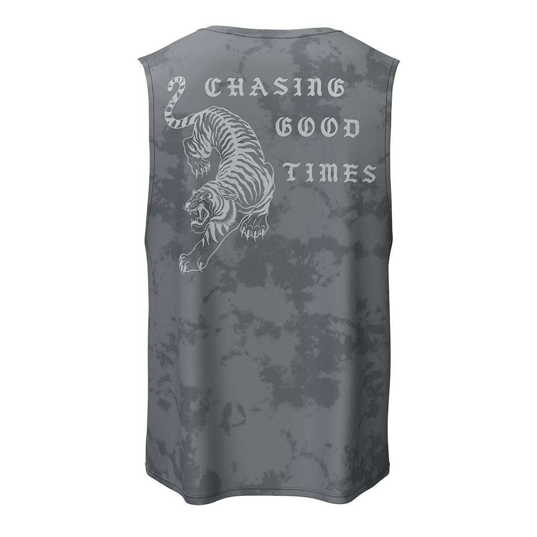rnnr | Men's Muscle Tee- Smoked Pearl