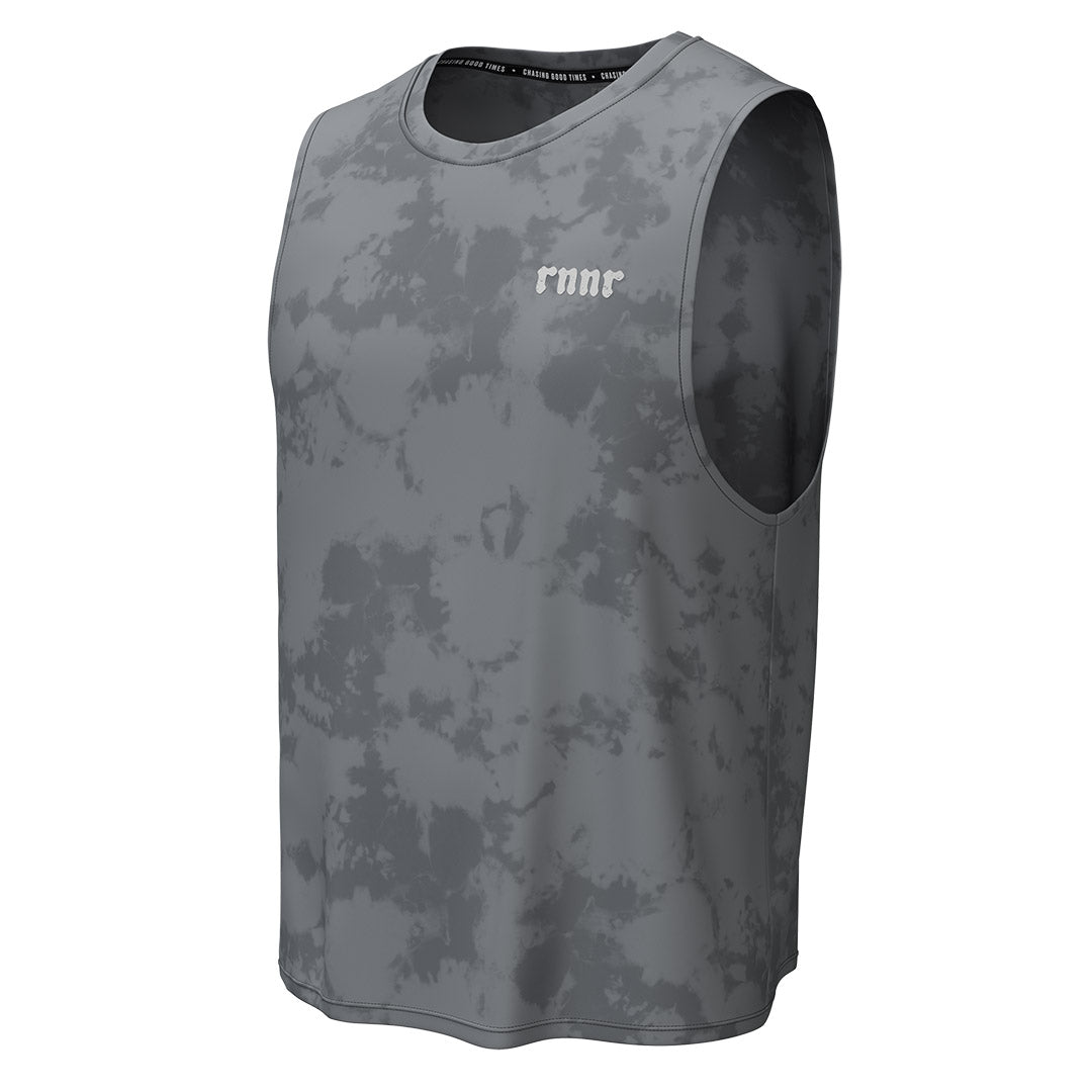 rnnr | Men's Muscle Tee- Smoked Pearl