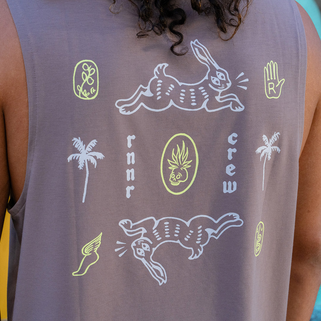 rnnr | Men's Muscle Tee- Leafless Tree