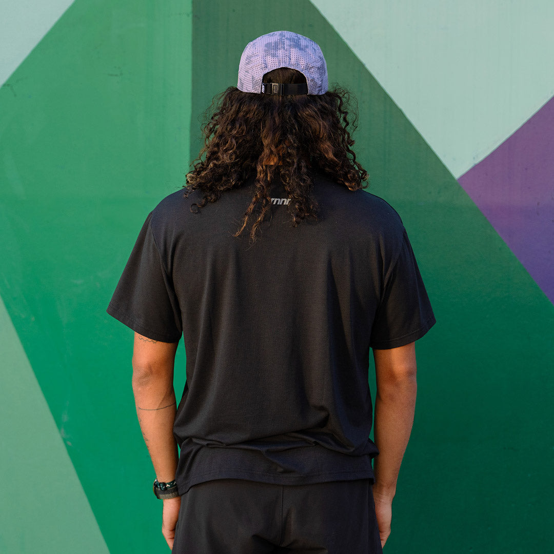 rnnr | Men's Running Tee- Black