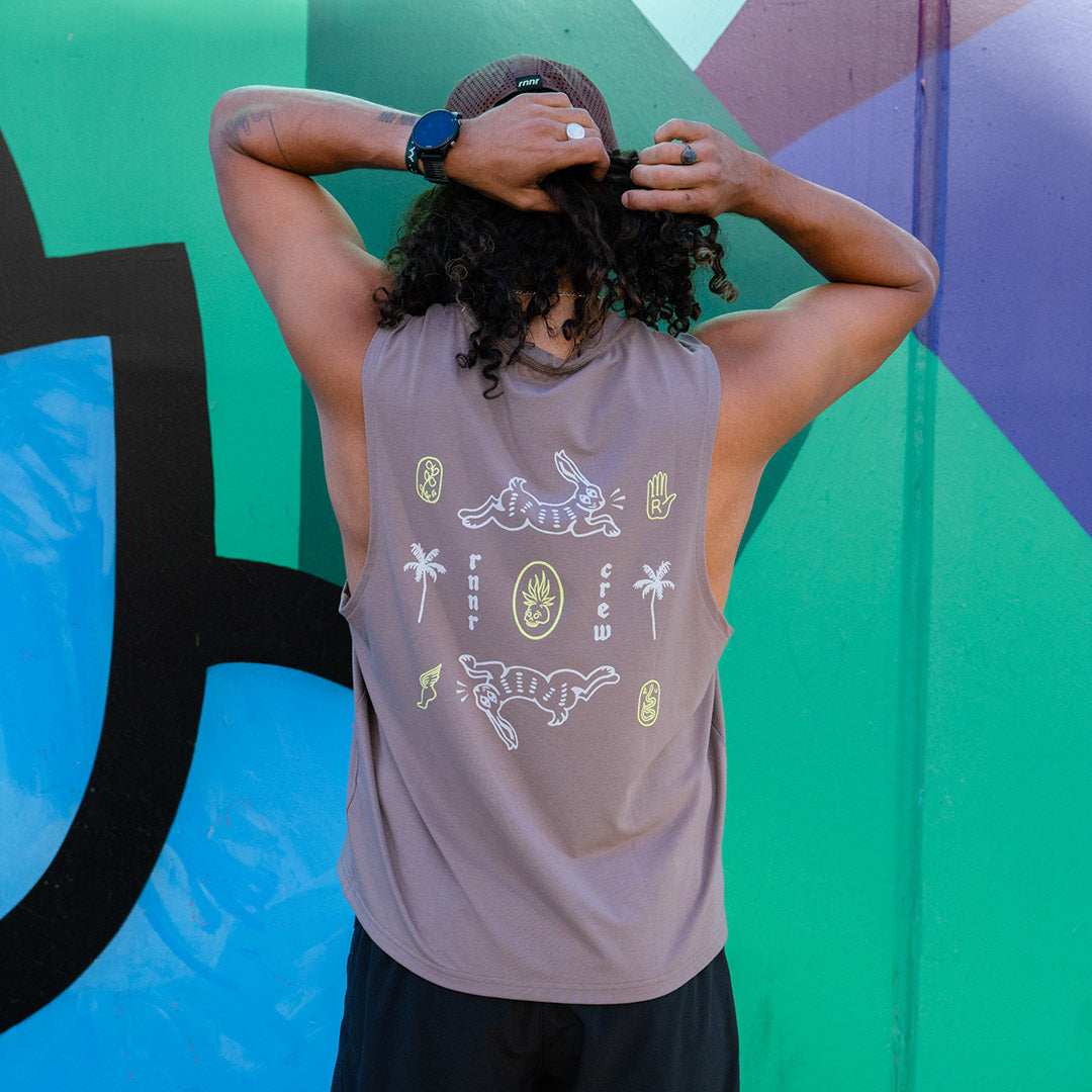 rnnr | Men's Muscle Tee- Leafless Tree