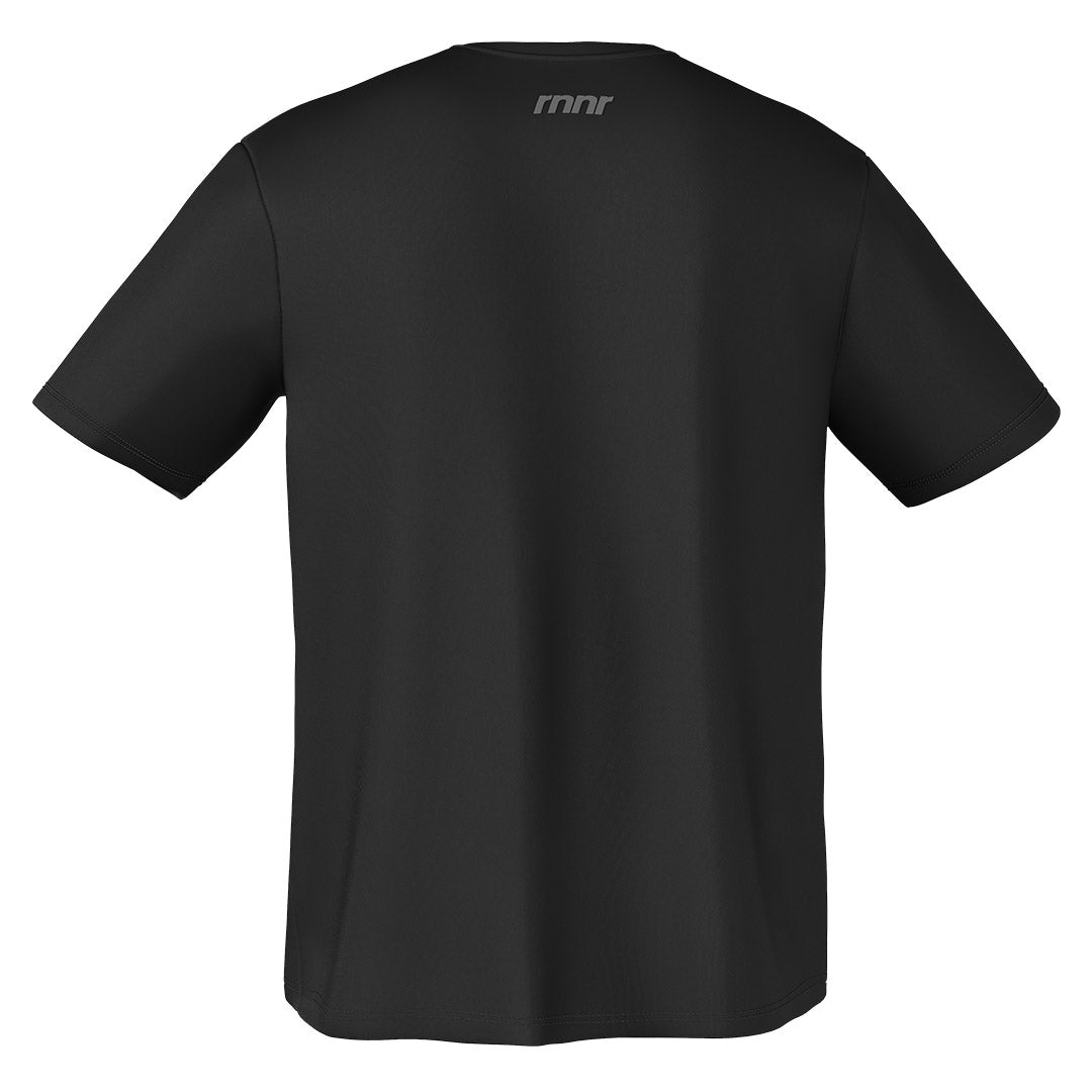 rnnr | Men's Running Tee- Black