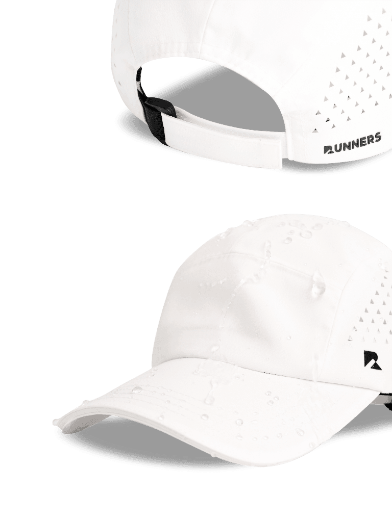Runner’s Athletics - White 5-Panel Hat
